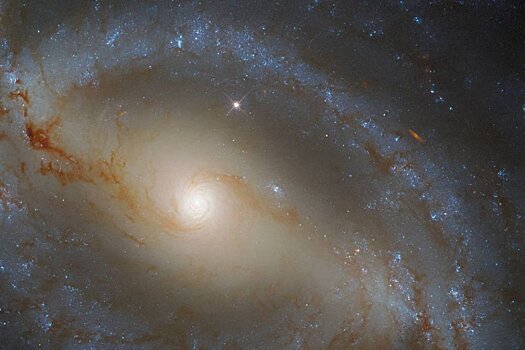 "Извивающаяся" галактика обнаружена в созвездии Змеи