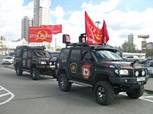«Вечная память героям ВОВ». В Екатеринбурге состоялся уникальный автопробег