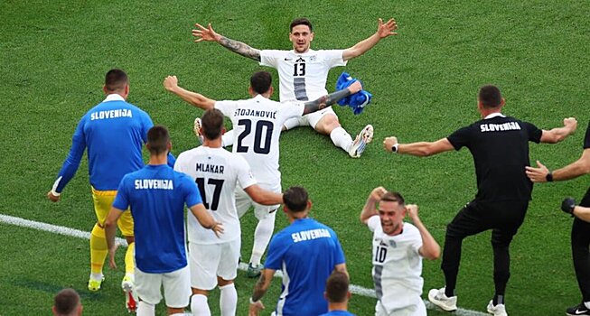 Словения – Дания – 1:1. Это первая ничья на Евро-2024