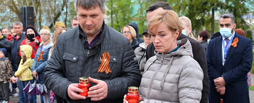 В Дзержинске прошла всероссийская акция «Свеча памяти»