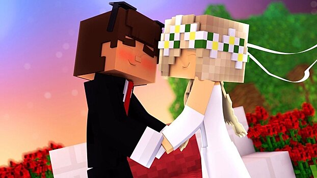Люди все чаще проводят свадьбы в играх — особенно в Minecraft