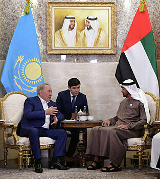Президент Назарбаев провел рабочий визит в Объединенные Арабские Эмираты