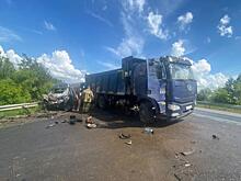 Три человека пострадали в ДТП с грузовиком на трассе под Рязанью