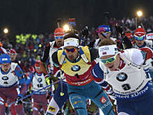 Немецкая биатлонистка Хорхлер победила в масс-старте на этапе КМ в Италии