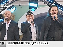 Кульминация проекта «Народное караоке» состоялась на Дворцовой в День ВМФ