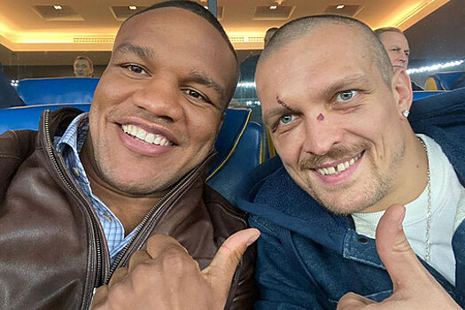Украинский чемпион Игр Беленюк выложил совместное фото с Усиком, подписав его двумя словами