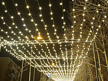 В Губкинском до конца года установят светящийся арт-объект «Звездное небо»