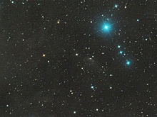 В Новосибирске запечатлели отколовшийся от кометы 240P/NEAT фрагмент