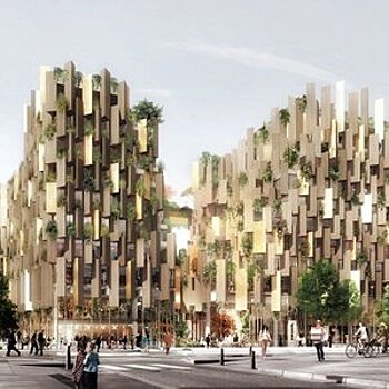 Кенго Кума построит «зеленый» отель в Париже