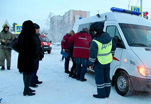 В Надыме жертву аварии догоняли свидетели
