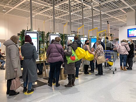 В московских магазинах IKEA исчезли простыни и наволочки
