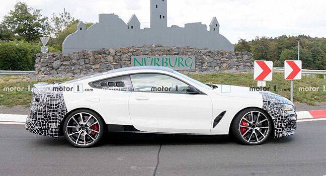 «Среднемоторный» BMW M8 разбили на Нюрбургринге