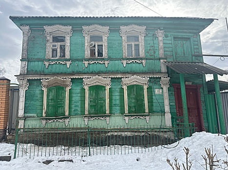 В Курске на улице ВЧК горел объект культурного наследия