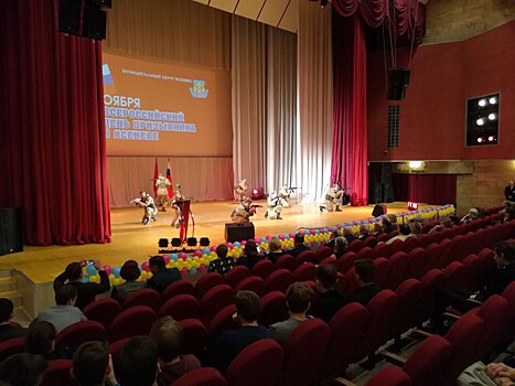 Юные коньковцы приняли участие в Дне призывника в Ясенево