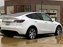 Tesla Model Y с двумя моторами сняли на видео