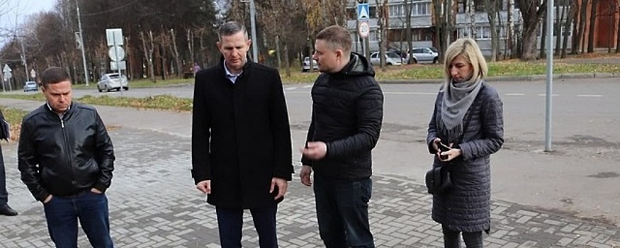 В Пущино продолжается благоустройство бульвара Академика Иерусалимского