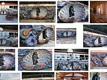 Вандалы повредили мозаичную скульптуру "Нимфа" в Светлогорске