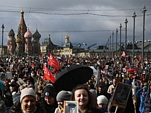 Шествие «Бессмертный полк» в Москве установило второй рекорд за день
