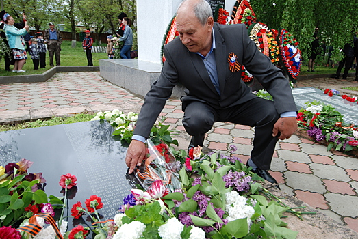 На День Победы в Анапскую приехал внук погибшего защитника станицы