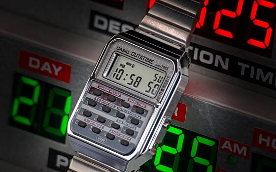 Casio возвращает нас «Назад в будущее»: культовые часы Марти МакФлая к 40-летию фильма