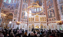 В главном соборе Волгограда прошла детская литургия