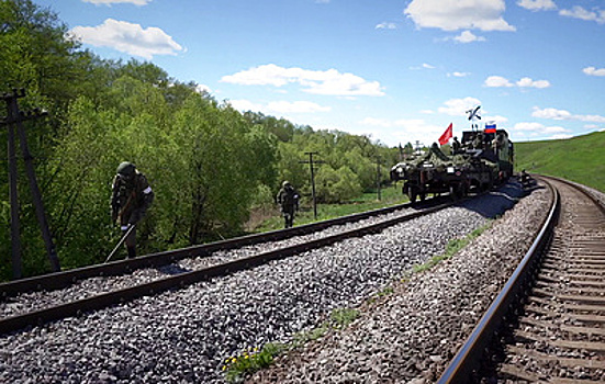Минобороны сообщило о попытке ВСУ ударить по поезду с боеприпасами для ВС России