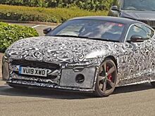 Новый автомобиль Jaguar F-Type походит тестирование