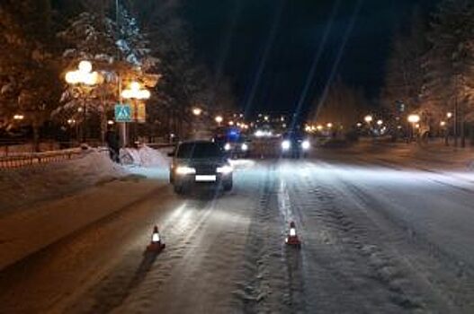 В Нягани на пешеходном переходе водитель сбил пенсионерку