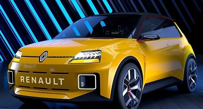 Смелый концепт электромобиля от Renault