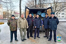 Представители Совета ветеранов орловской полиции передали бойцам СВО тепловизоры и детские открытки