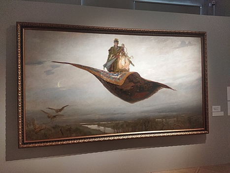 Легендарная картина Васнецова «Ковер-самолет» вернулась в нижегородский музей