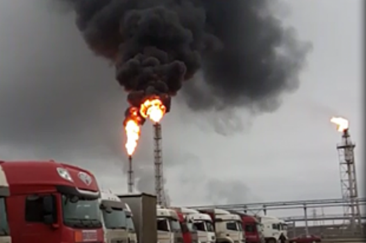 Огонь на трубе нефтехимического завода Будённовска был плановым