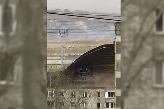 В Красноярском крае прошла первая волна урагана, не исключена вторая