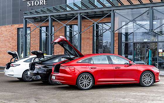 Bestune B70, Chery Arrizo 8, Dongfeng Shine Max — тест в цифрах
