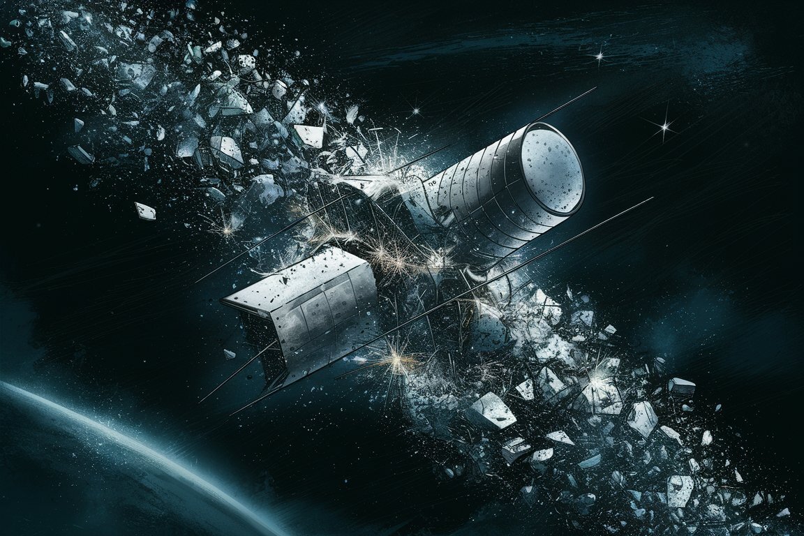 Китайский спутник едва не столкнулся со Starlink Маска