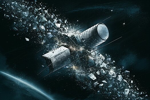 Китайский спутник едва не столкнулся со Starlink Маска