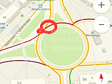 Новокузнечанин сообщил о больших ямах на дорожном кольце