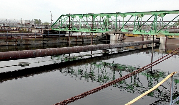 Блок биоочистки на острове Голодный в Волгограде готов на 50%