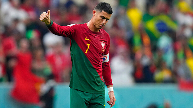 Роналду отказался тренироваться с запасными Португалии
