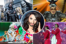 Трансвеститы, монстры, куклы и другие фрики в 65-летней истории "Евровидения"