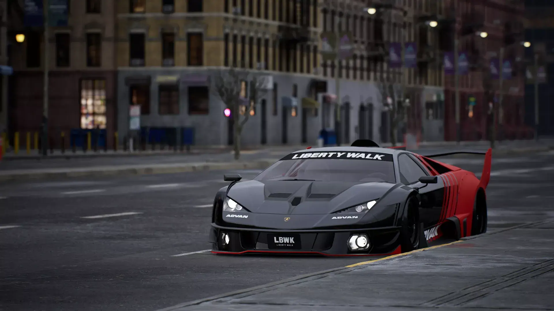 Lamborghini Murcielago и девушка