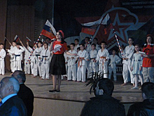 В Дербентском Дворце детского и юношеского творчества прошел слет «Юнармии» города Дербента