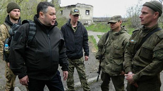 Губернатор Тверской области Игорь Руденя доставил гумпомощь участникам спецоперации