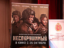 «Нужное кино» - военнослужащие российской базы в Киргизии оценили картину «Несокрушимый»