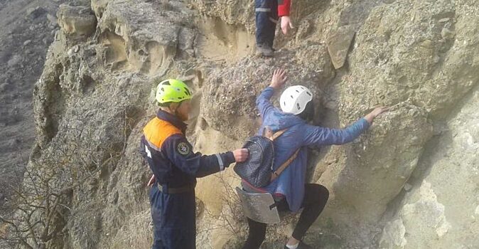 В Крыму заблудились двое туристов