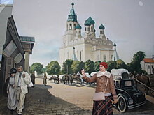 Селфи в стиле 1915-го: в Гродно создали дворик, возвращающий в прошлое