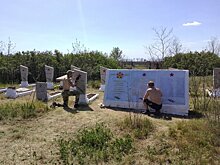 Бойцы из Удмуртии в зоне СВО привели в порядок заброшенное воинское кладбище