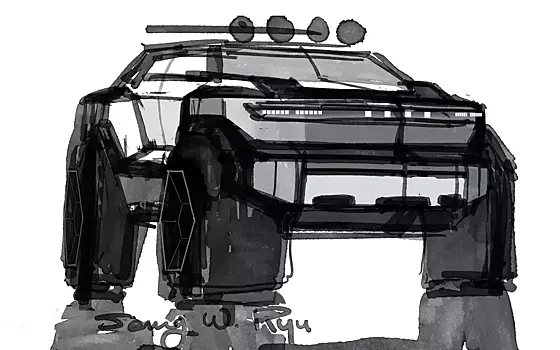 Hyundai представил концепт нового брутального внедорожника