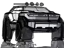 Hyundai представил концепт нового брутального внедорожника