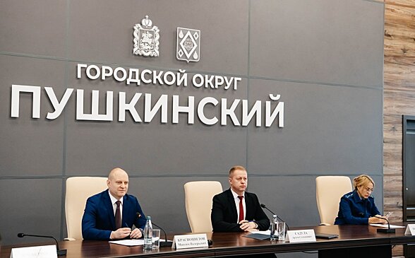 Глава Пушкинского горокруга рассказал об итогах оперативного совещания с заместителями